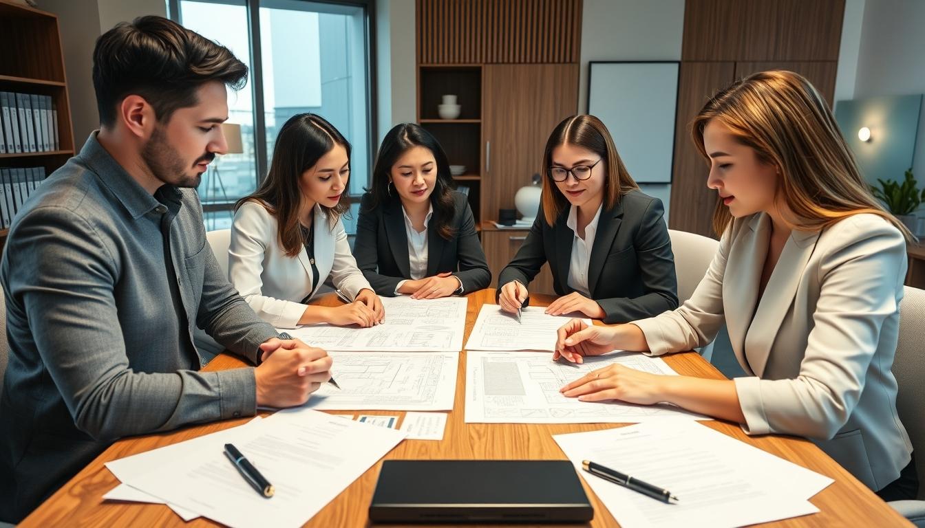 Property settlement documents and transfer review